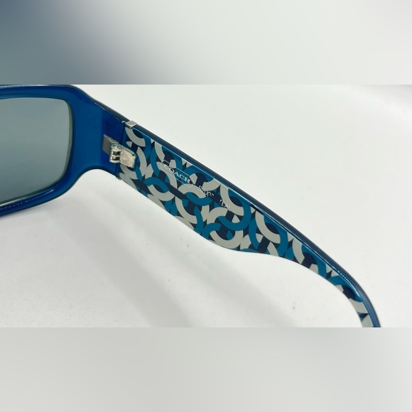 Coach S2009 Blue Oval Sunglasses Frames Only - Picture 7 of 8